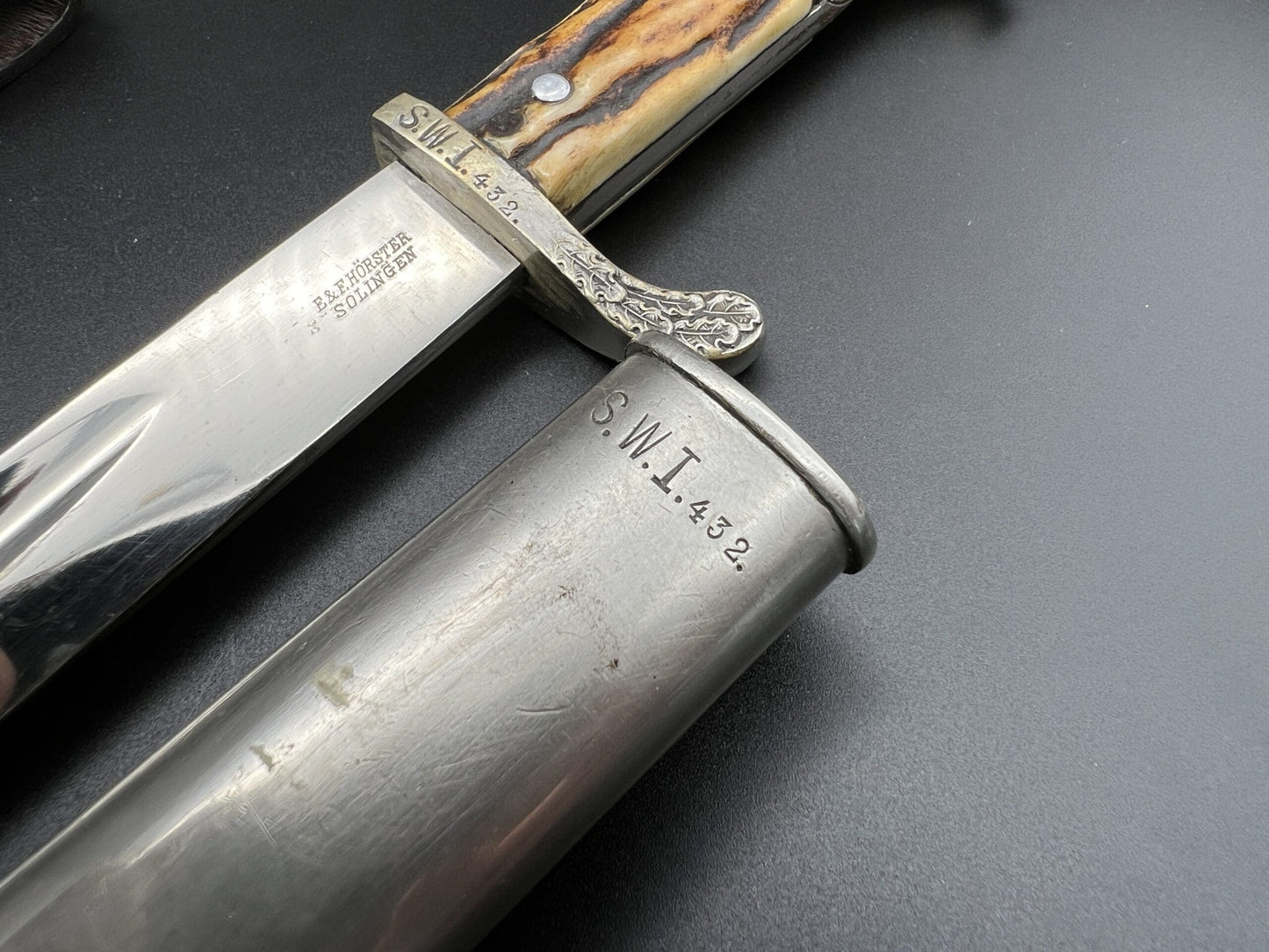 Police bayonet by E&F. Hörster